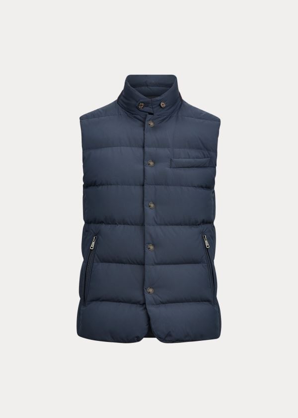 Ralph Lauren Reversible Hybrid Veste Herre Danmark (FRNAY6459)